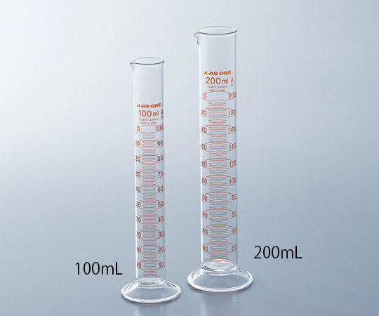 AS ONE 1-8562-06 Graduated Cylinder High Accuracy 100mL